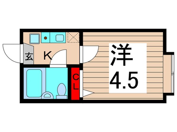 フォーレ谷中の物件間取画像